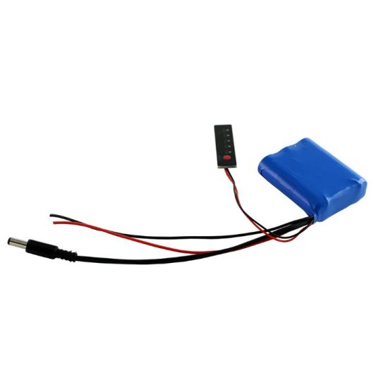 11V Icr18650 Lithium-Ionen-Akku 2600mAh Li-Ion-Akku für Notleuchten