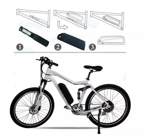 OEM kundengebundener 48V 17.5ah 13s5p wiederaufladbarer Lithium-Ionen-Akku für E-Bike