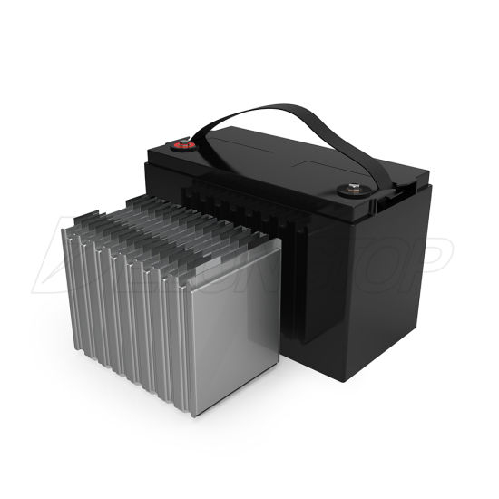 Li-Ionen-Akku 12V 100ah wiederaufladbare Lithium-Batterien LiFePO4-Akku-Pack Solarbatterie mit BMS