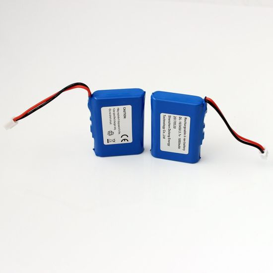 Wiederaufladbarer 3,7 V 1800 mAh 103450 Aluminium Shell Lithium-Ionen-Akku mit Jst-Anschluss