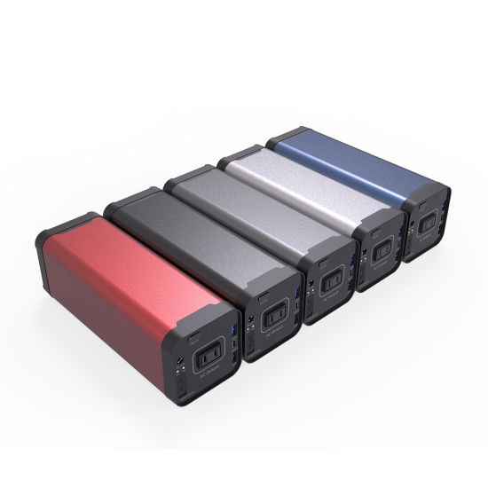 40000mAh Multifunktions-Wechselstrom-Handy Pd Power Bank PSE mit 4 USB C Schnellladegerät