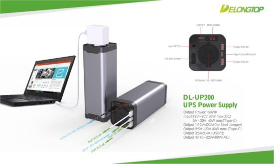 12V leistungsstarke USV-Lithium-Batterie für Home-Ersatz-Netzteil